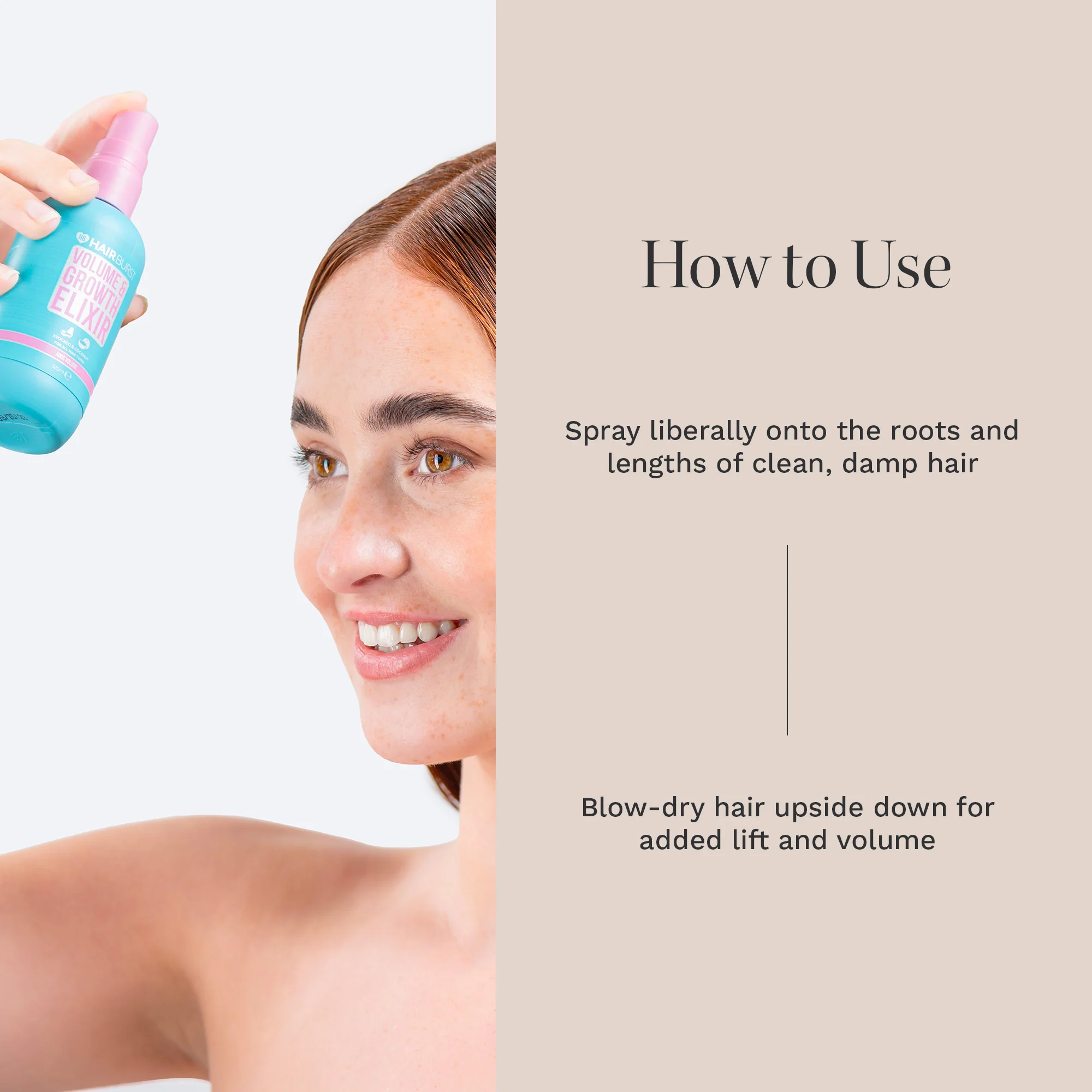 Hairburst Volume & Grow Hair Elixir 125ml - Image 4