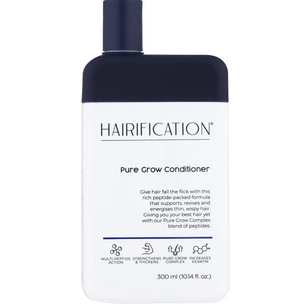 Hairification Pure Grow Shampoo & Conditioner Twin 2 x 300ml - Image 3
