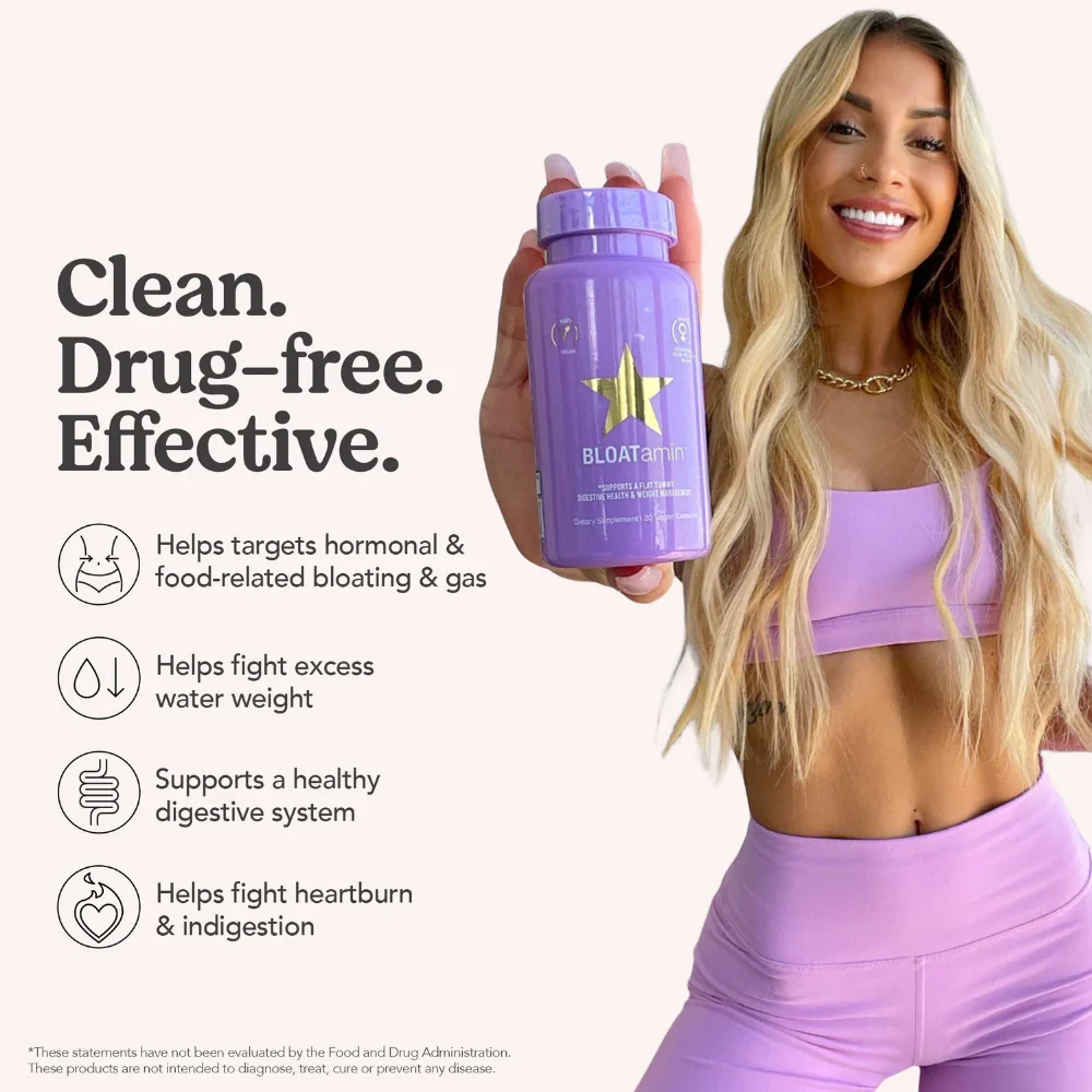 Hairtamin Bloatamin 30 Capsules - Image 3