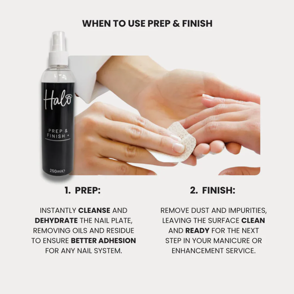 Halo 2-In-1 Prep & Finish Plus 50ml - Image 2