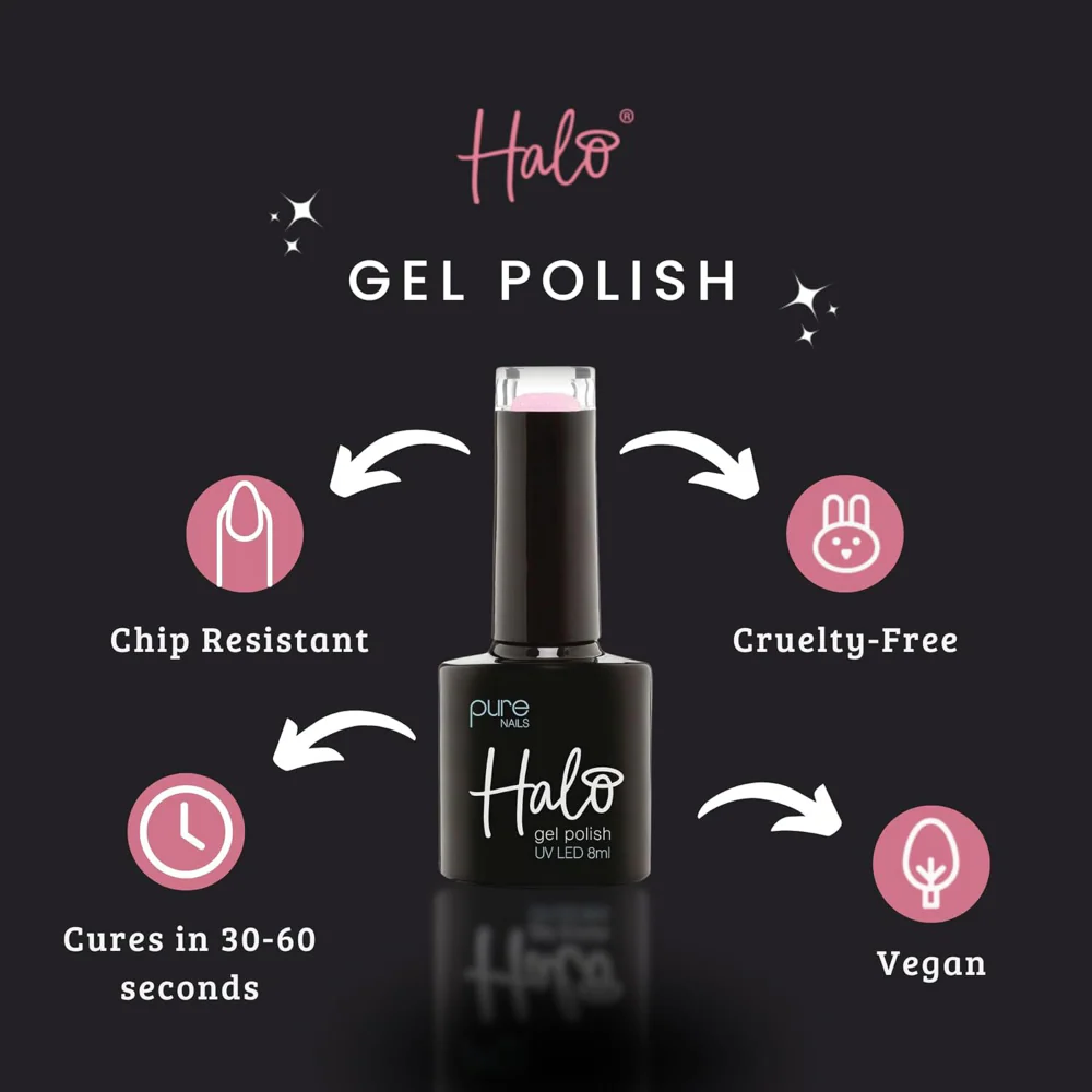 Halo A-List Gel Polish 8ml - Image 2