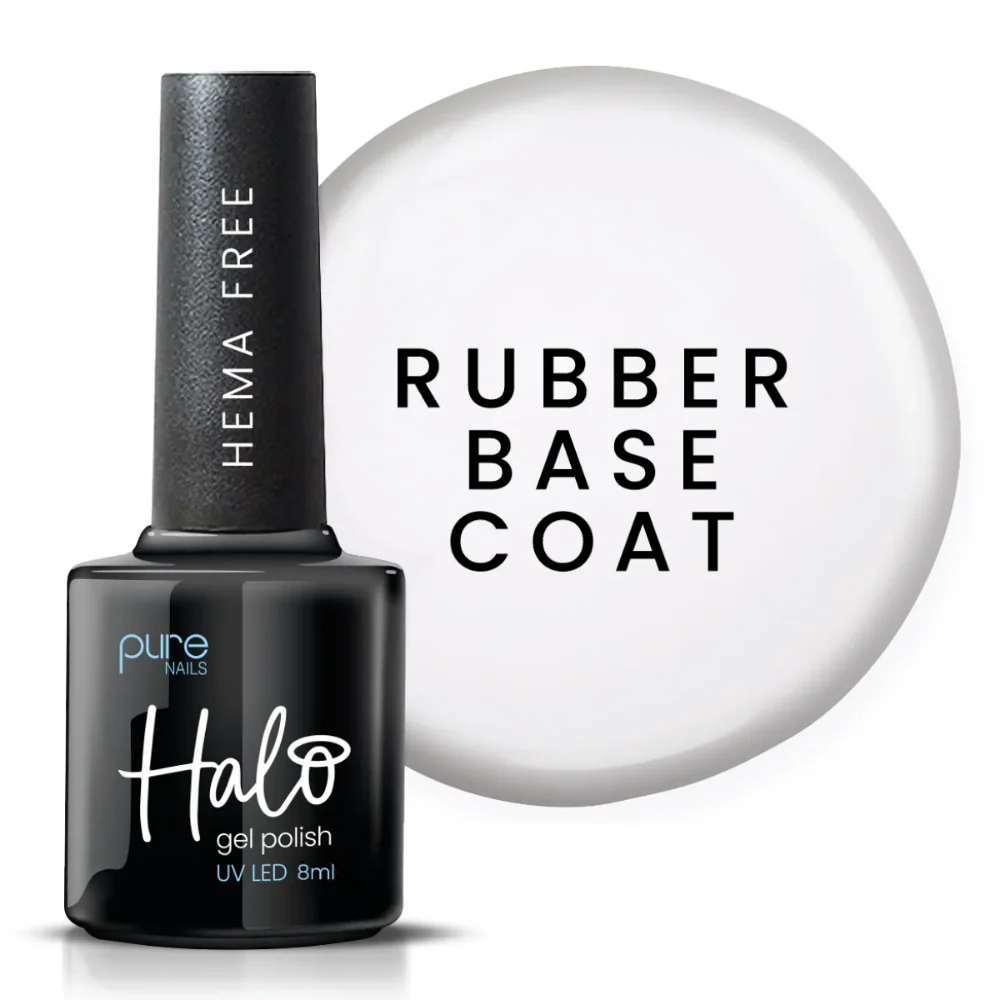Halo Gel Polish Rubber Base Coat 15ml - Image 2