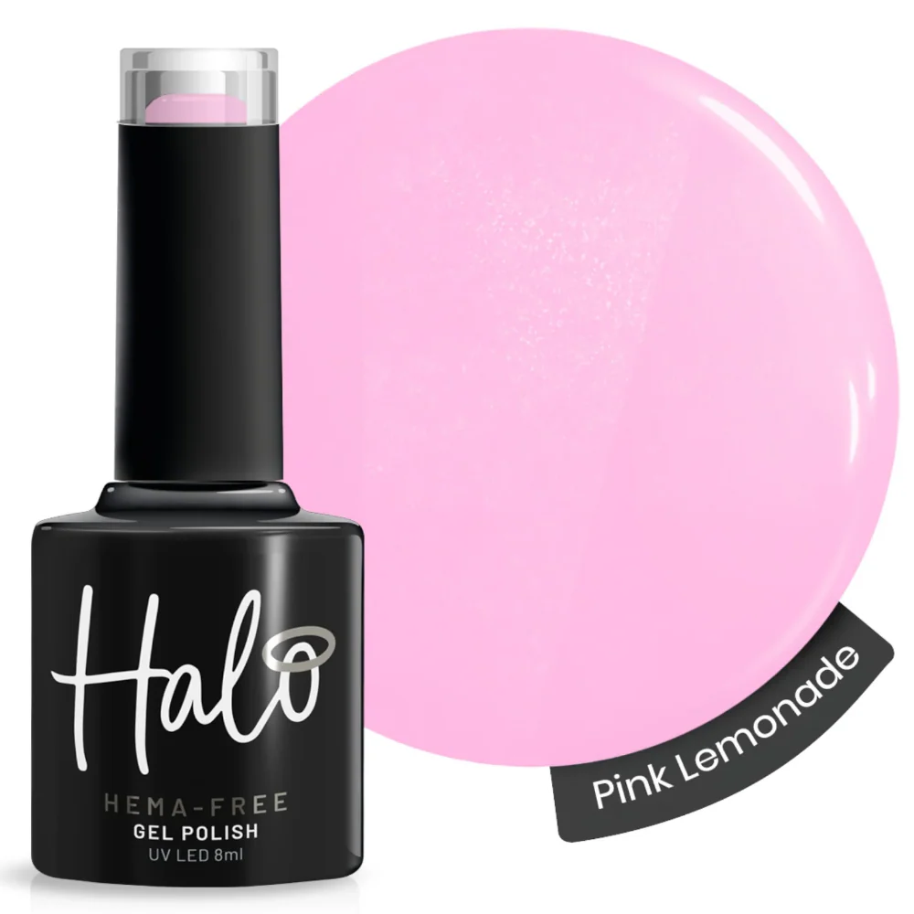 Halo The Garden Party Collection HEMA-Free Pink Lemonade Gel Polish 8ml - Image 2