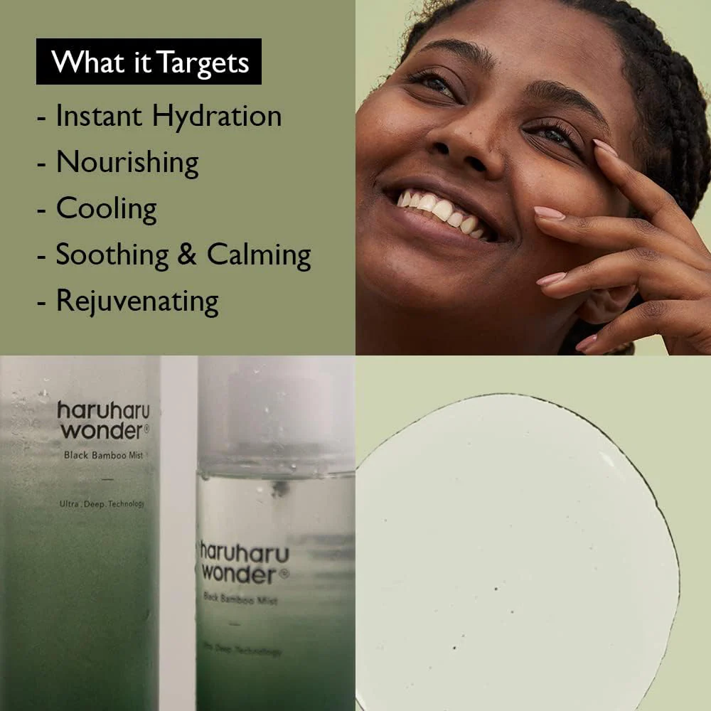 Haruharu Wonder Black Bamboo Mist 150ml - Image 4