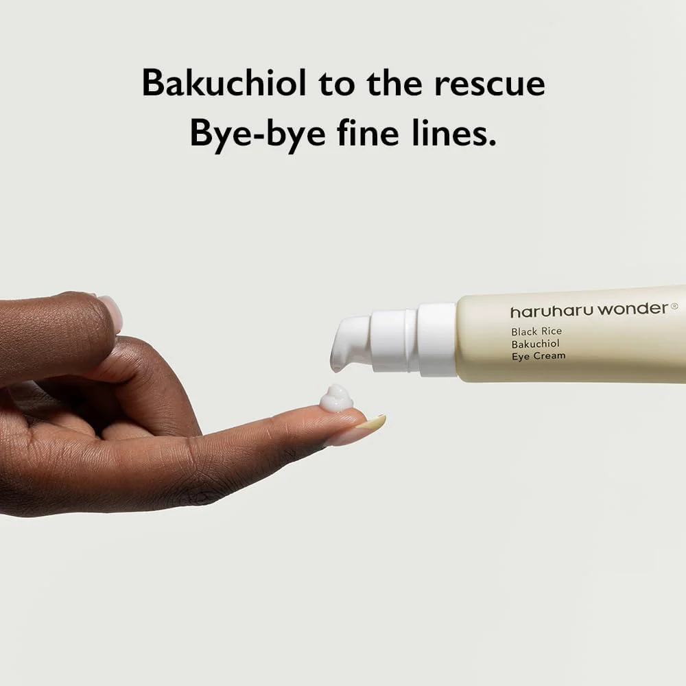 Haruharu Wonder Black Rice Bakuchiol Eye Cream 20ml - Image 3