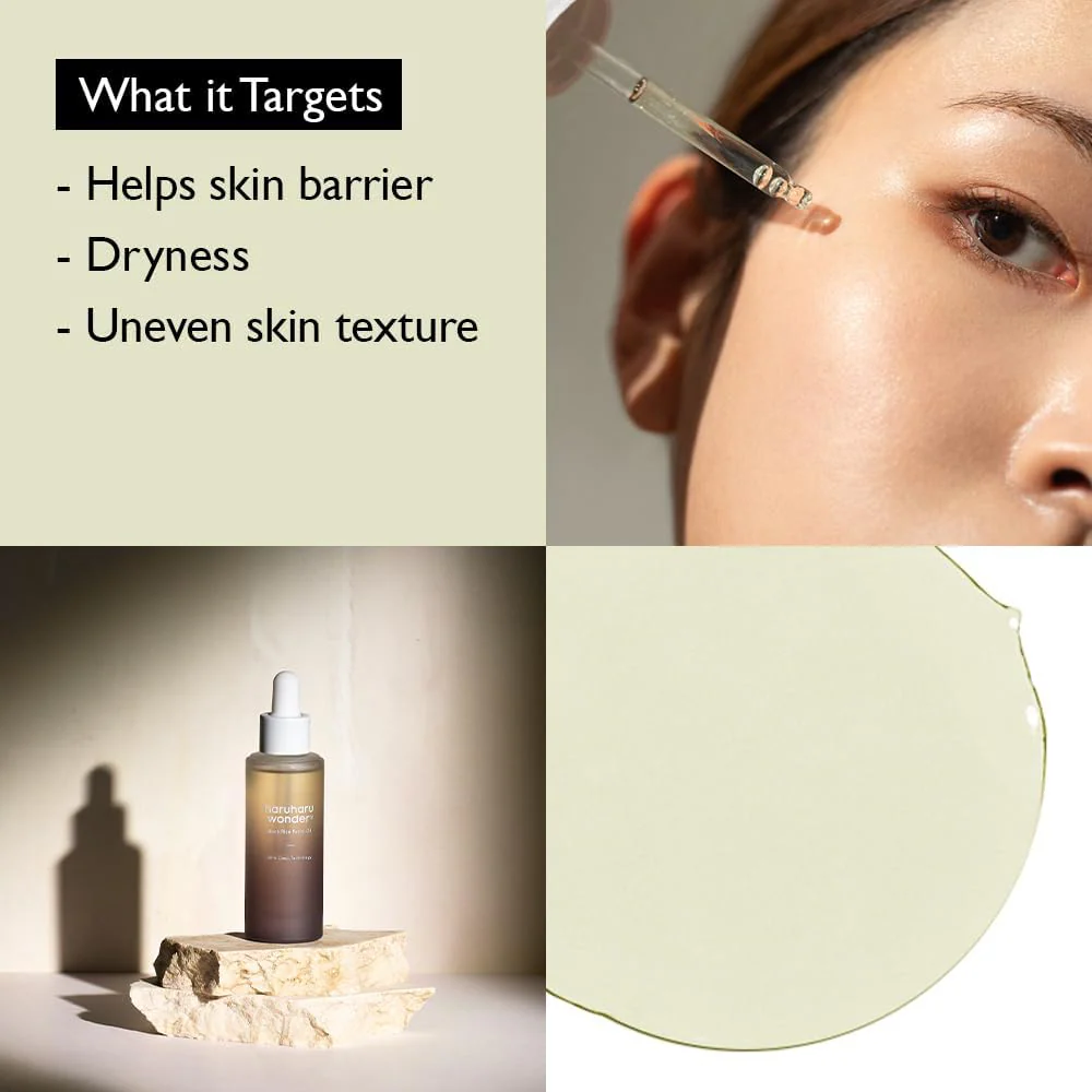 Haruharu Wonder Black Rice Facial Oil 30ml - Image 5