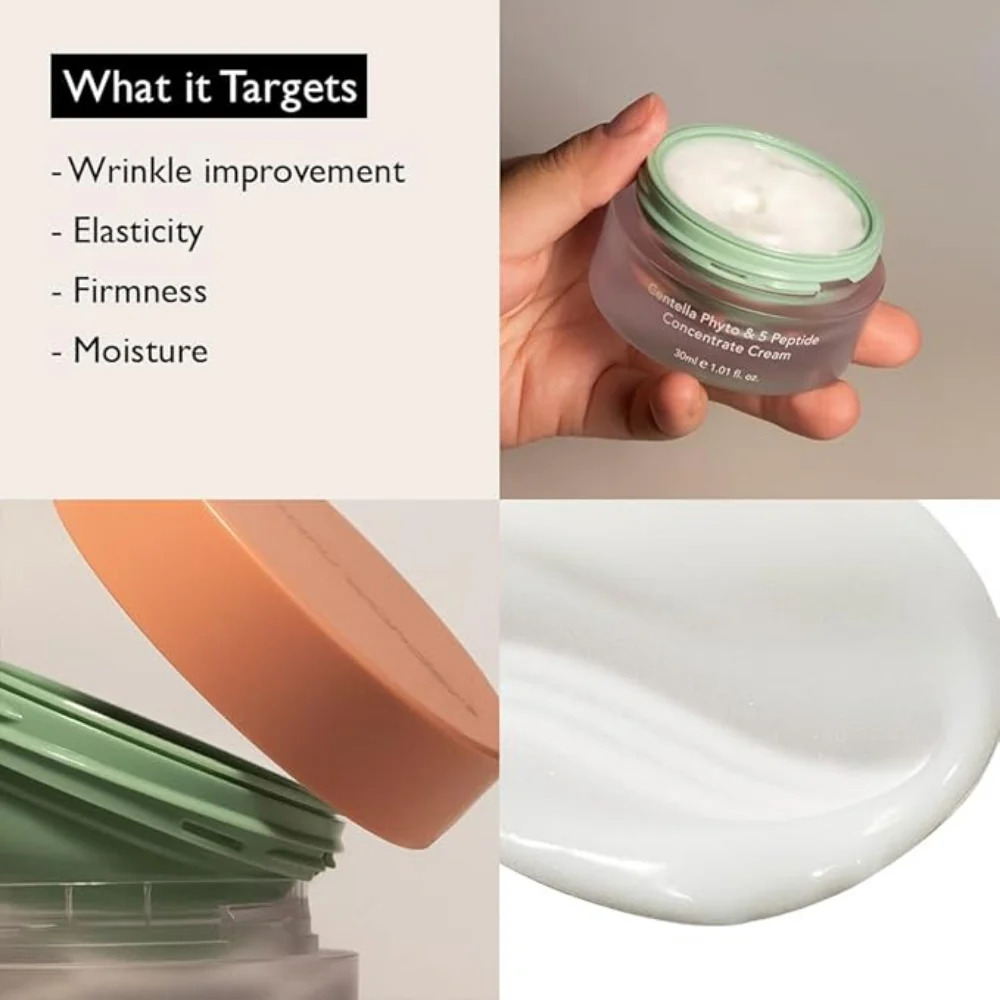 Haruharu Wonder Centella Phyto & 5 Peptide Concentrate Cream 30ml - Image 3