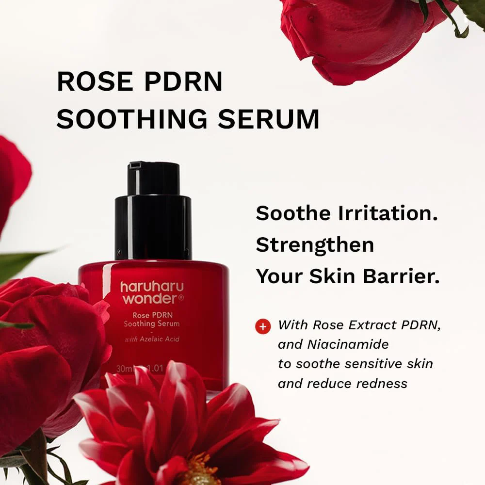 Haruharu Wonder Rose PDRN Soothing Serum 30ml - Image 5