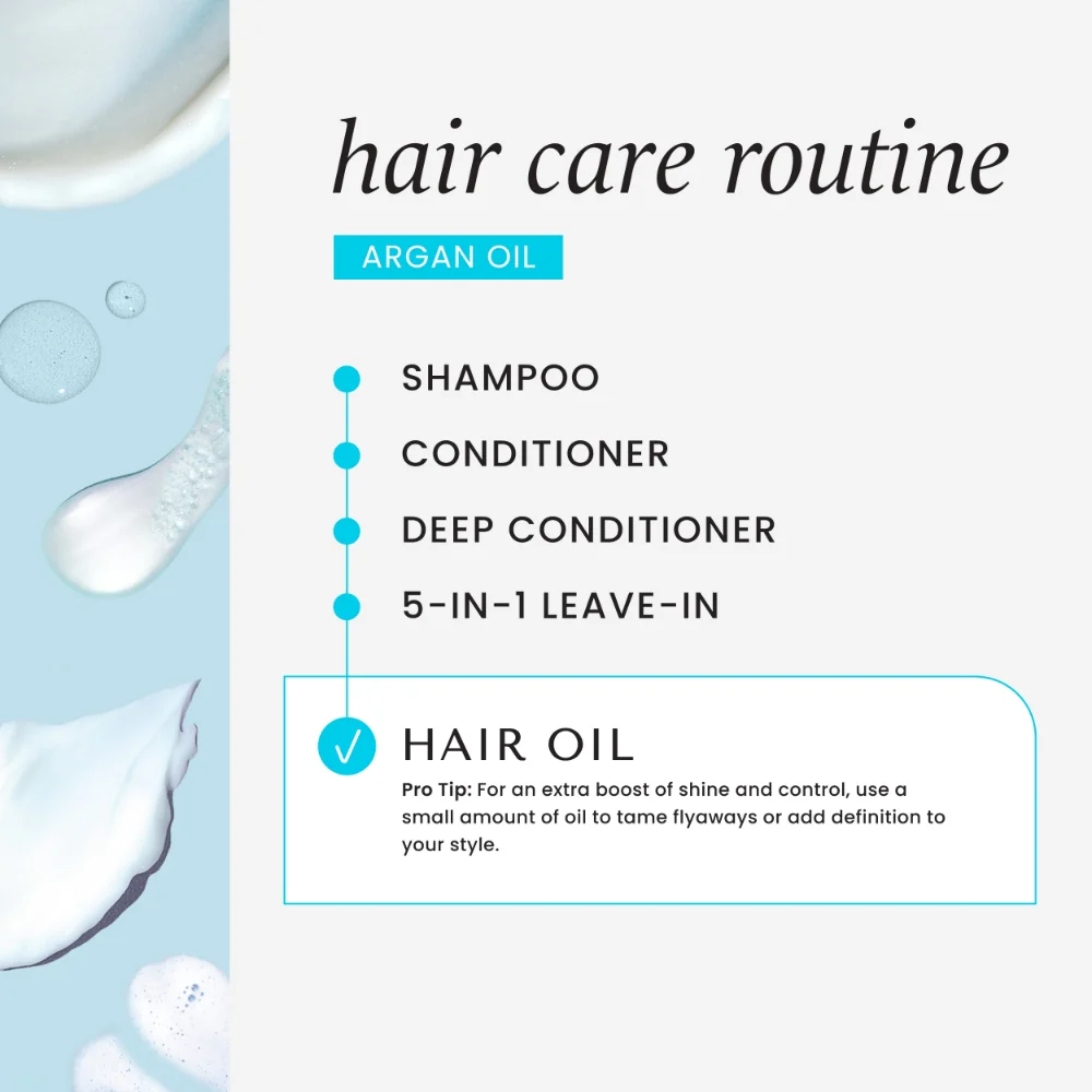 Hask Argan Oil Repairing Hair Oil 59ml - Image 6