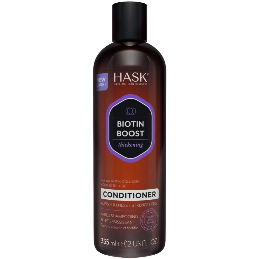 Hask Biotin Boost Thickening Shampoo & Conditioner Twin 2 x 355ml - Image 3