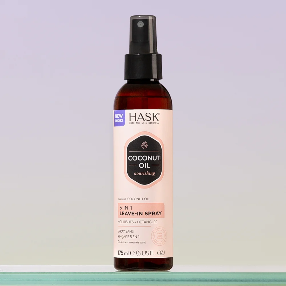 Hask Monoi Coconut Oil Nourishing 5-In-1 Leave-In Conditioning Spray 175ml - Image 7