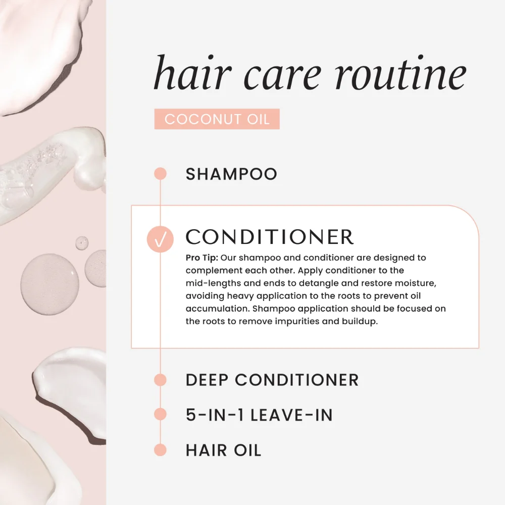 Hask Monoi Coconut Oil Nourishing Conditioner 355ml - Image 7