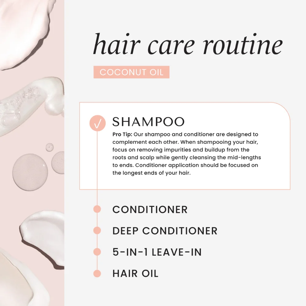 Hask Monoi Coconut Oil Nourishing Shampoo 355ml - Image 9