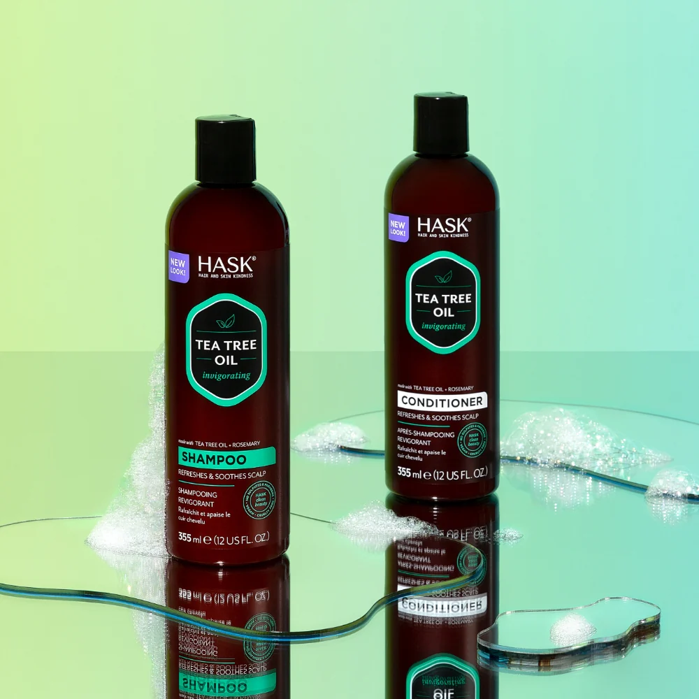 Hask Tea Tree Oil Invigorating Shampoo 355ml - Image 8