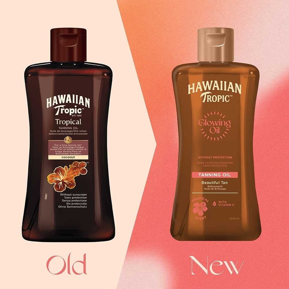Hawaiian Tropic Glowing Oil Tanning Oil 200ml - Image 3
