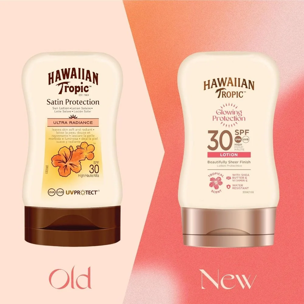 Hawaiian Tropic Glowing Protection Sun Lotion SPF30 100ml - Image 2