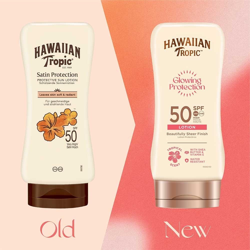 Hawaiian Tropic Glowing Protection Sun Lotion SPF50 180ml - Image 3