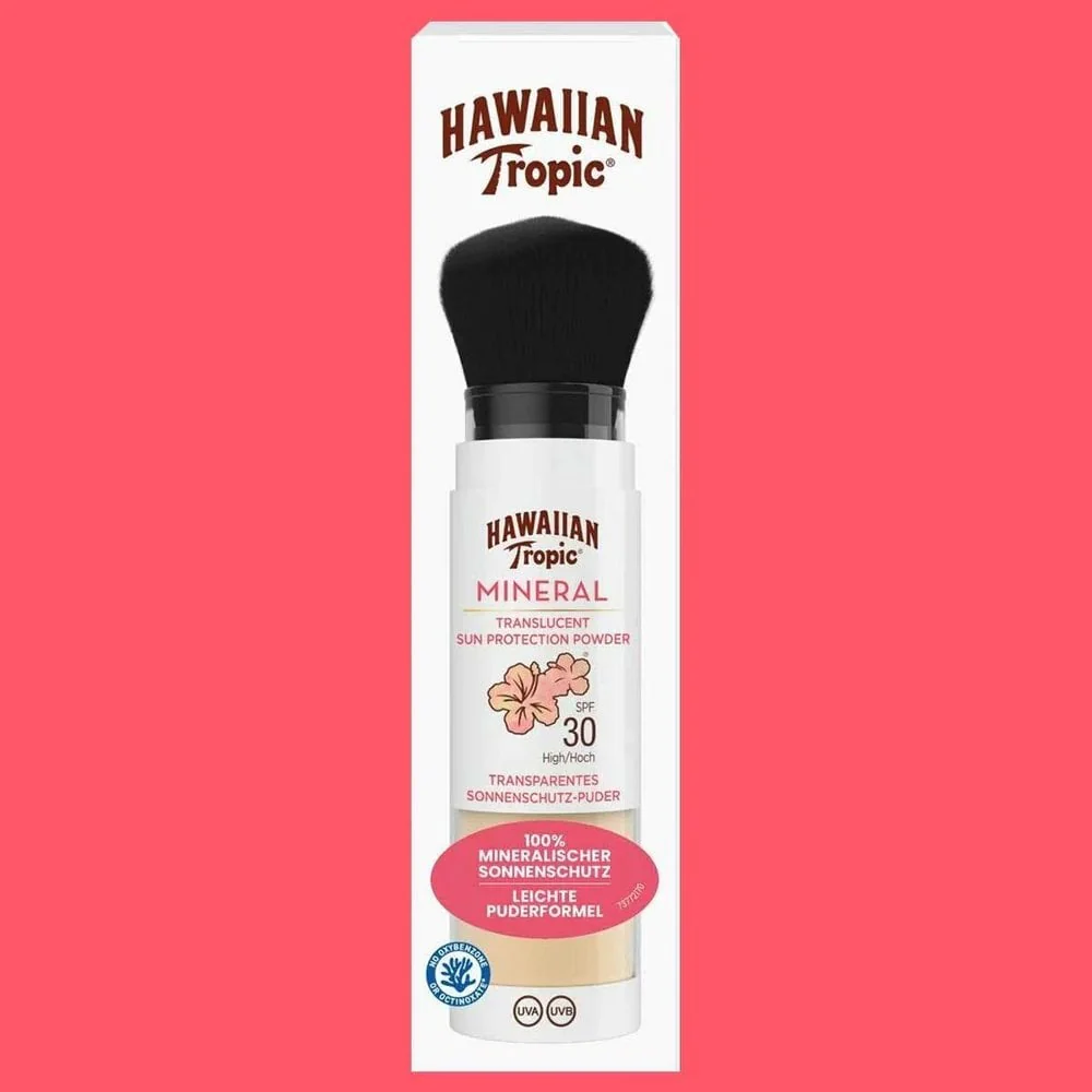 Hawaiian Tropic Mineral Translucent Powder Brush SPF30 4.25g - Image 2