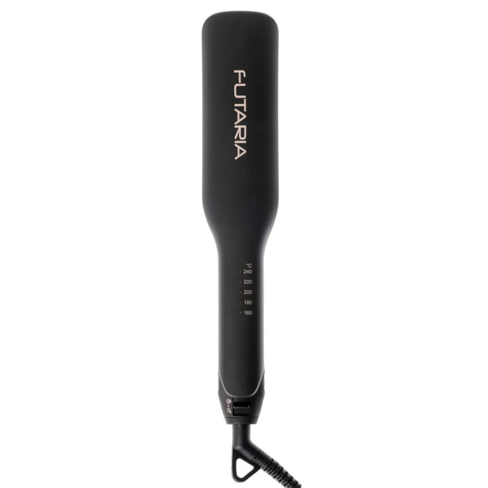 Head Jog Futaria Wide Hair Straightener Black - Image 2