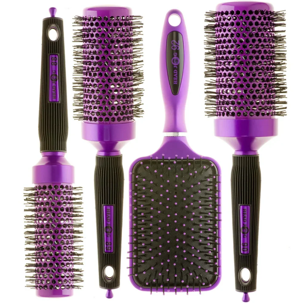 Head Jog Oval Purple Brush Set - Image 2