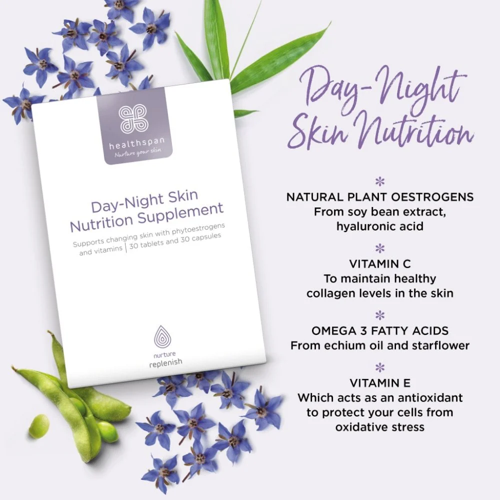 Healthspan Day-Night Skin Nutrition Supplement 1 Month Supply - Image 5
