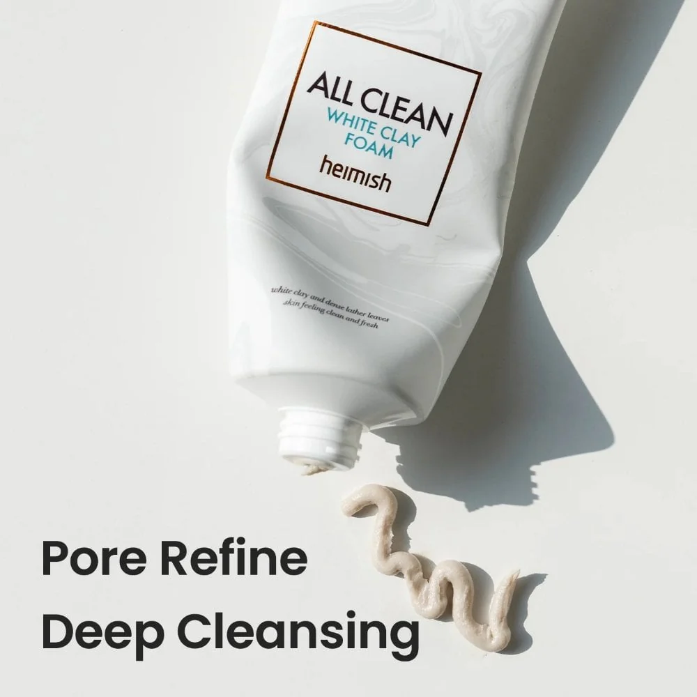 Heimish All Clean Amazon White Clay Foam Cleanser 150g - Image 3