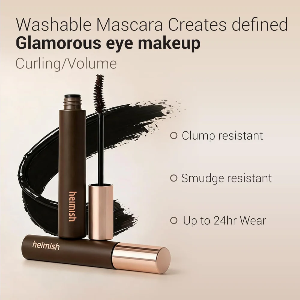 Heimish Dailism Smudge Stop Curling Mascara Black 9g - Image 3