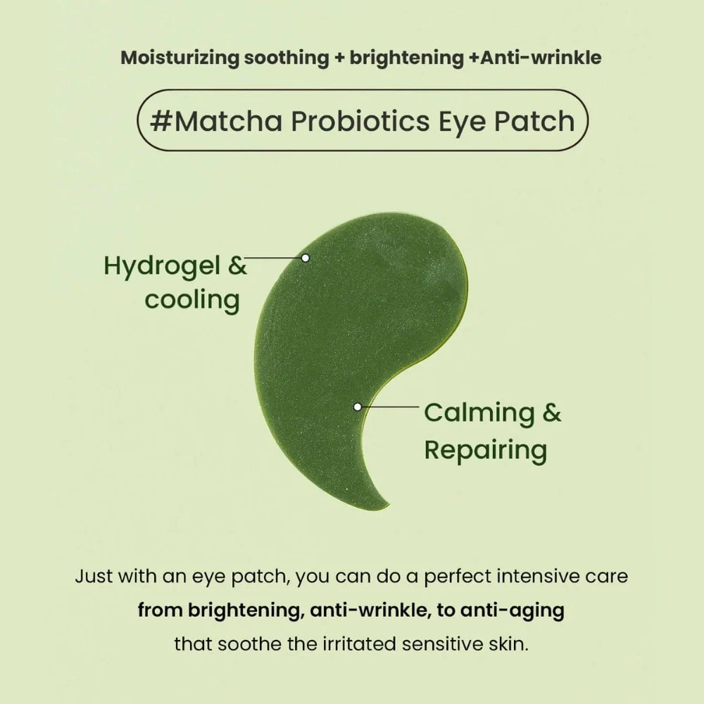 Heimish Matcha Biome Hydrogel Eye Patches x60 - Image 5