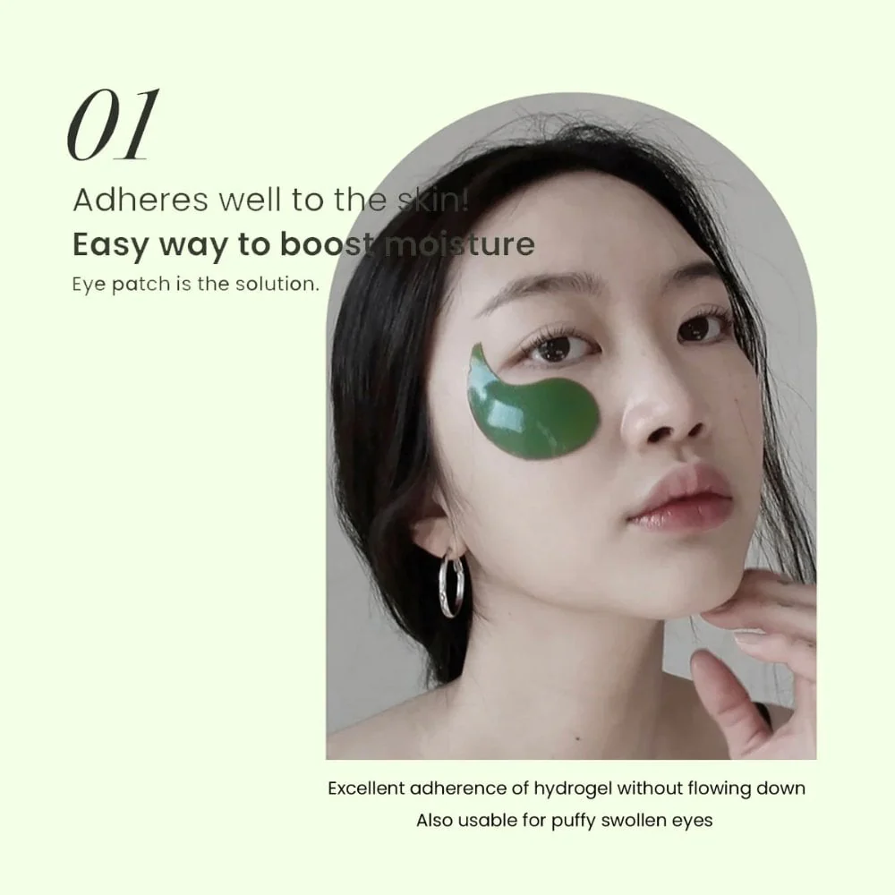 Heimish Matcha Biome Hydrogel Eye Patches x60 - Image 6