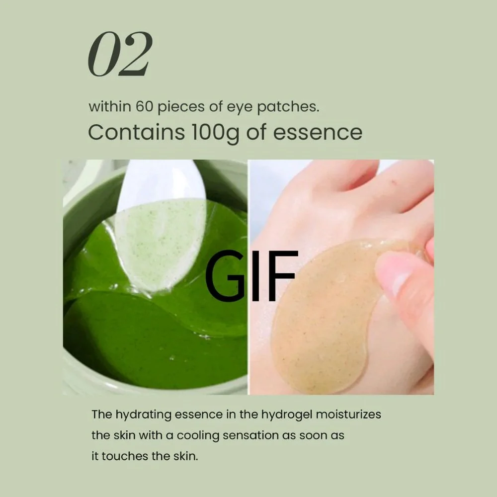 Heimish Matcha Biome Hydrogel Eye Patches x60 - Image 7