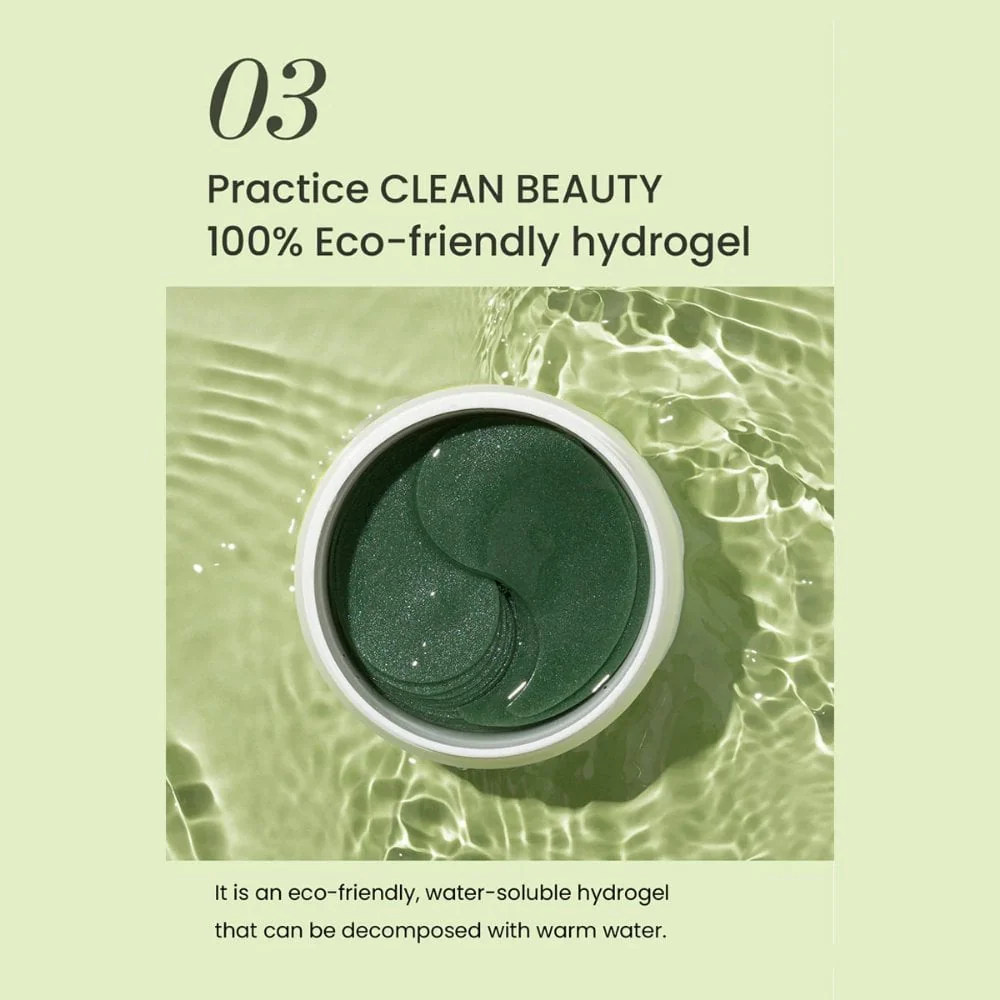 Heimish Matcha Biome Hydrogel Eye Patches x60 - Image 8