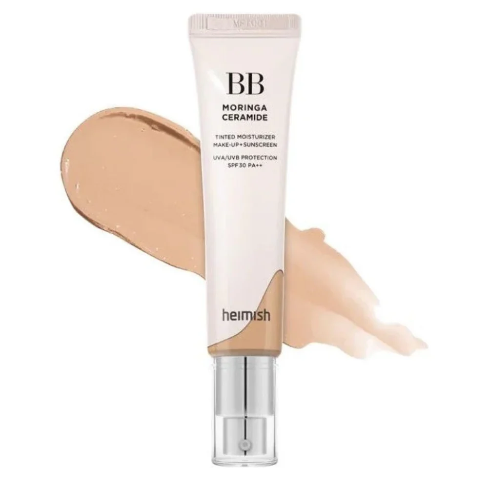 Heimish Moringa Ceramide BB Cream Tinted Moisturiser PA++ SPF30 30g - Image 2