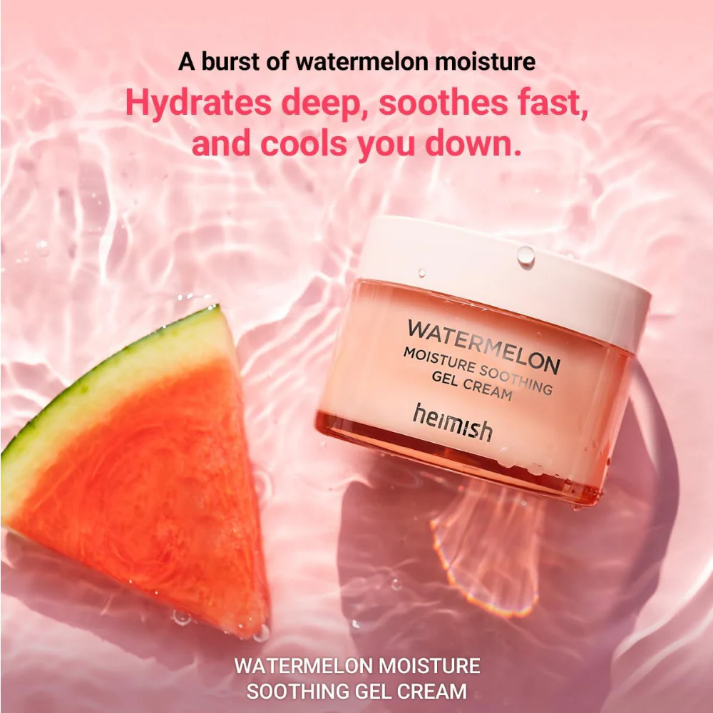 Heimish Watermelon Moisture Soothing Gel Cream 110ml - Image 2