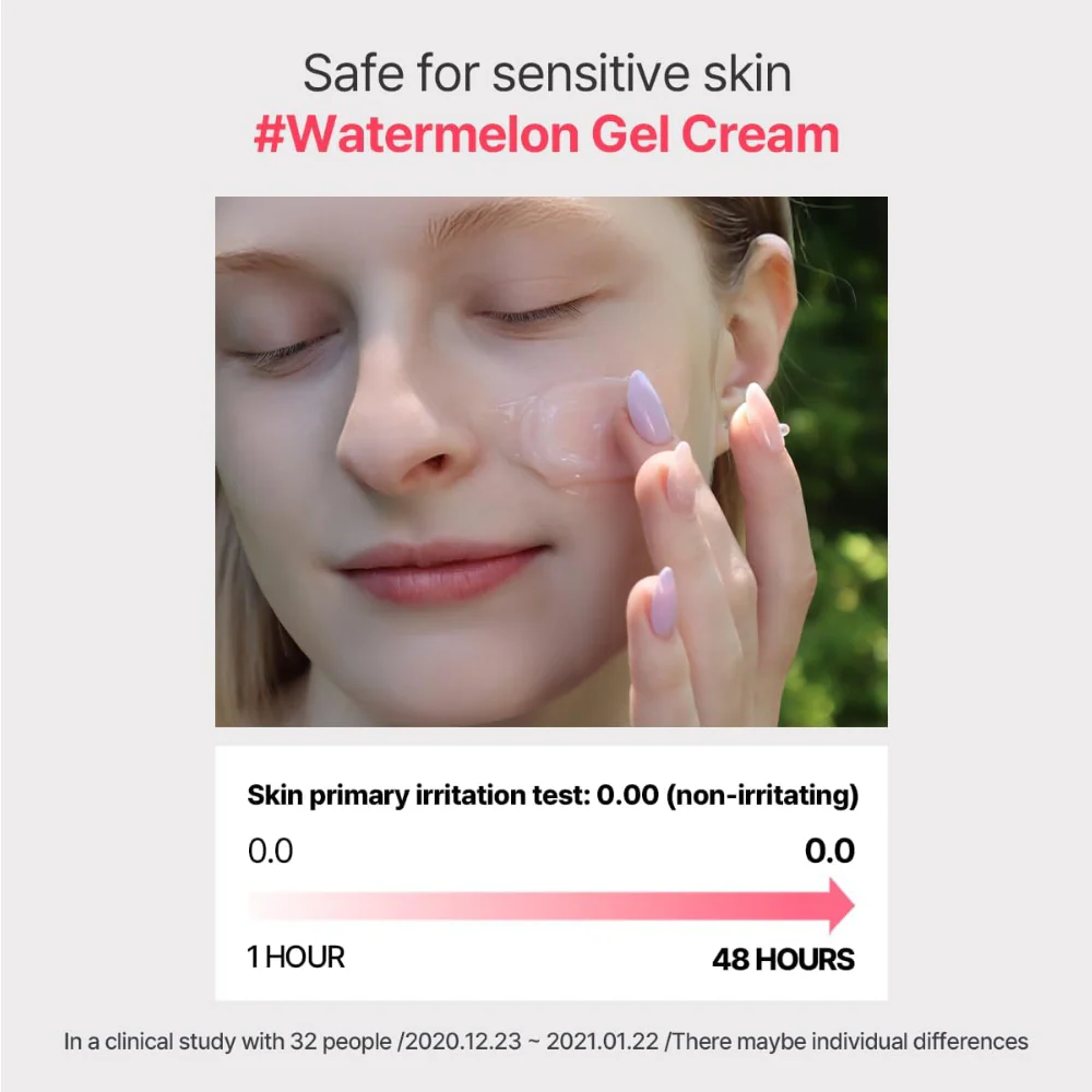 Heimish Watermelon Moisture Soothing Gel Cream 110ml - Image 4