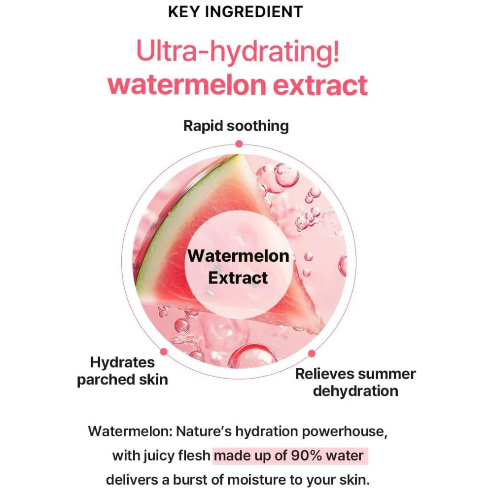 Heimish Watermelon Moisture Soothing Gel Cream 110ml - Image 5