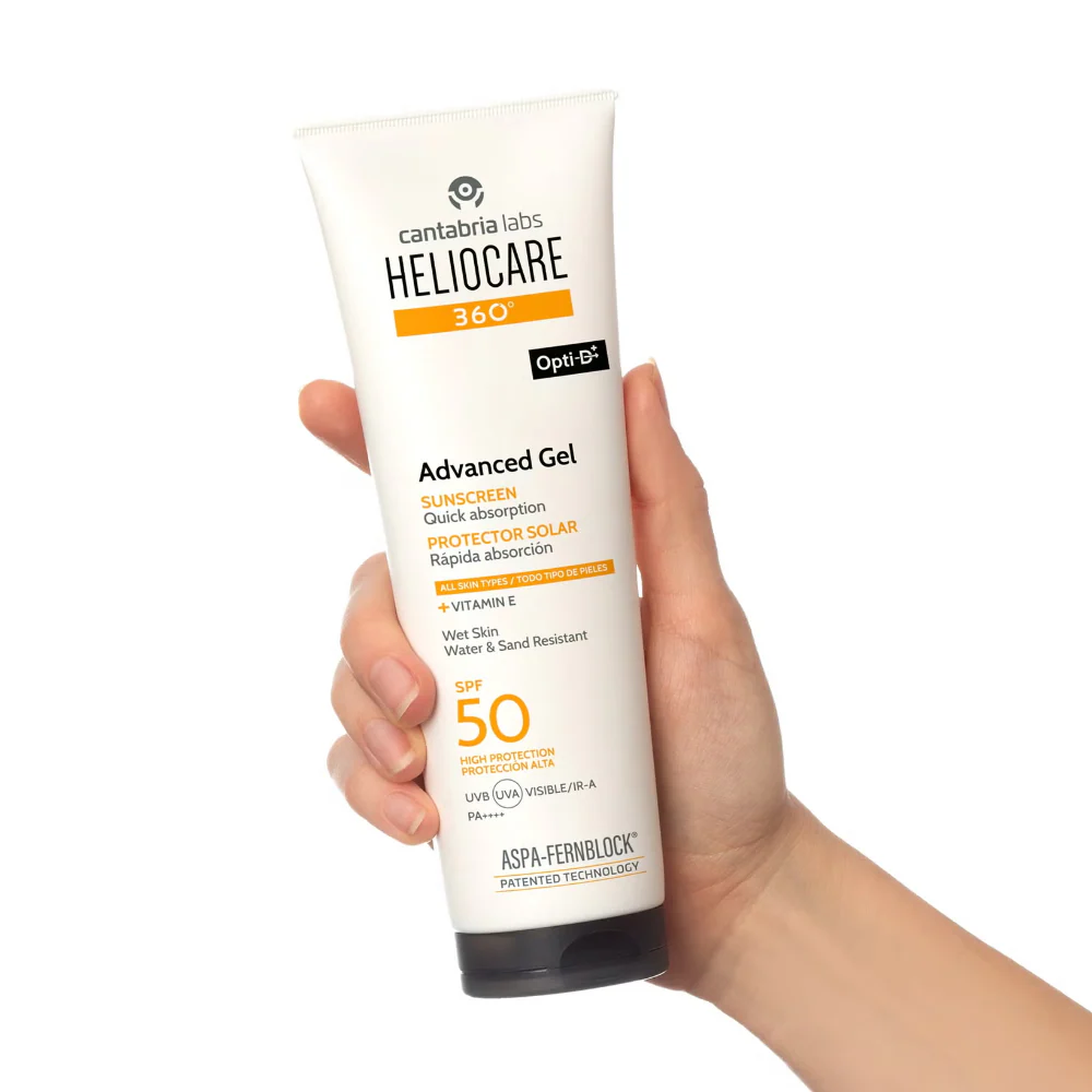 Heliocare 360 Advanced Gel Quick Absorption Body Sunscreen SPF50 250ml - Image 3