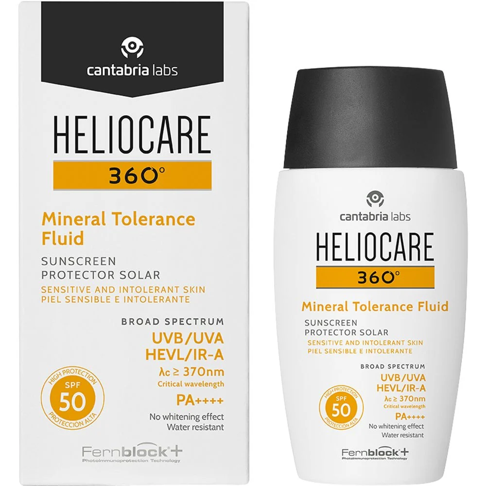 Heliocare 360° Mineral Tolerance Fluid SPF50+ 50ml - Image 3