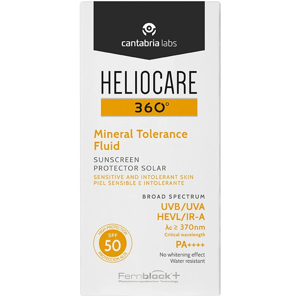 Heliocare 360° Mineral Tolerance Fluid SPF50+ 50ml - Image 4