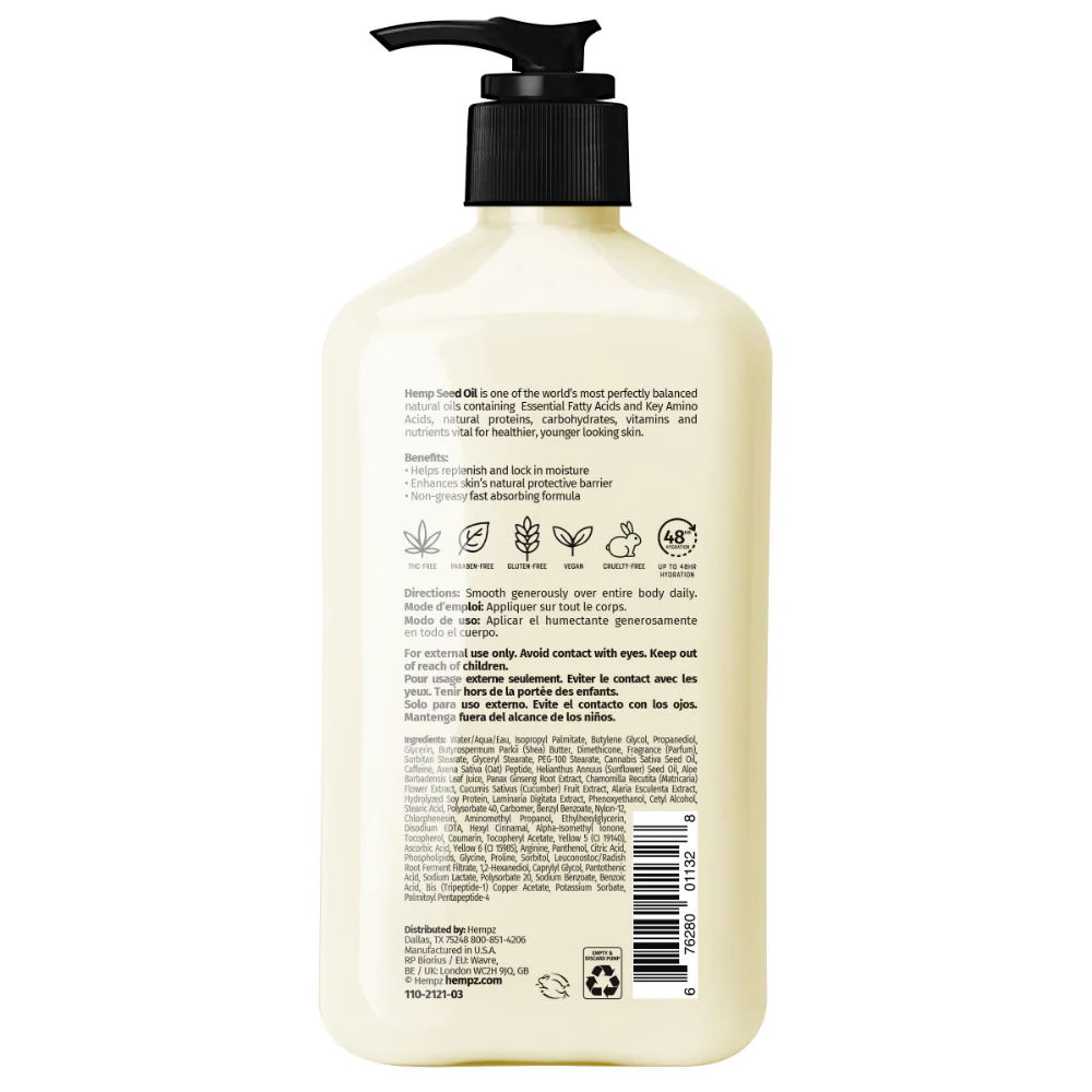 Hempz Age Defying Herbal Body Moisturiser 250ml - Image 2