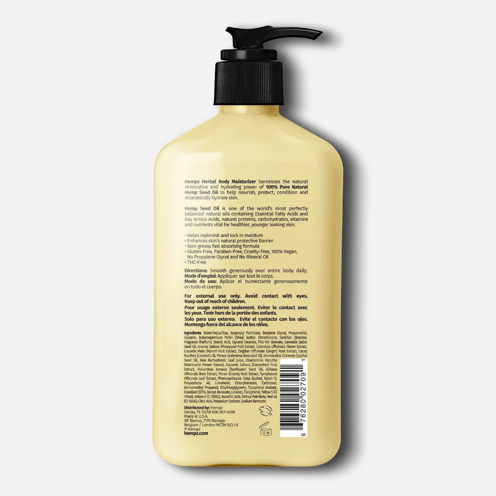 Hempz Mini Sweet Pineapple & Honey Melon Body Moisturiser 66ml - Image 6