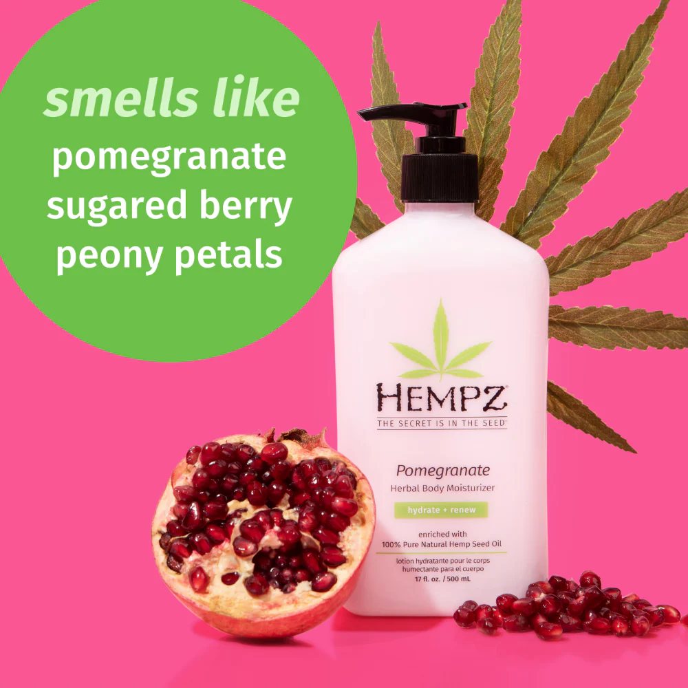 Hempz Pomegranate Body Moisturiser 500ml - Image 2