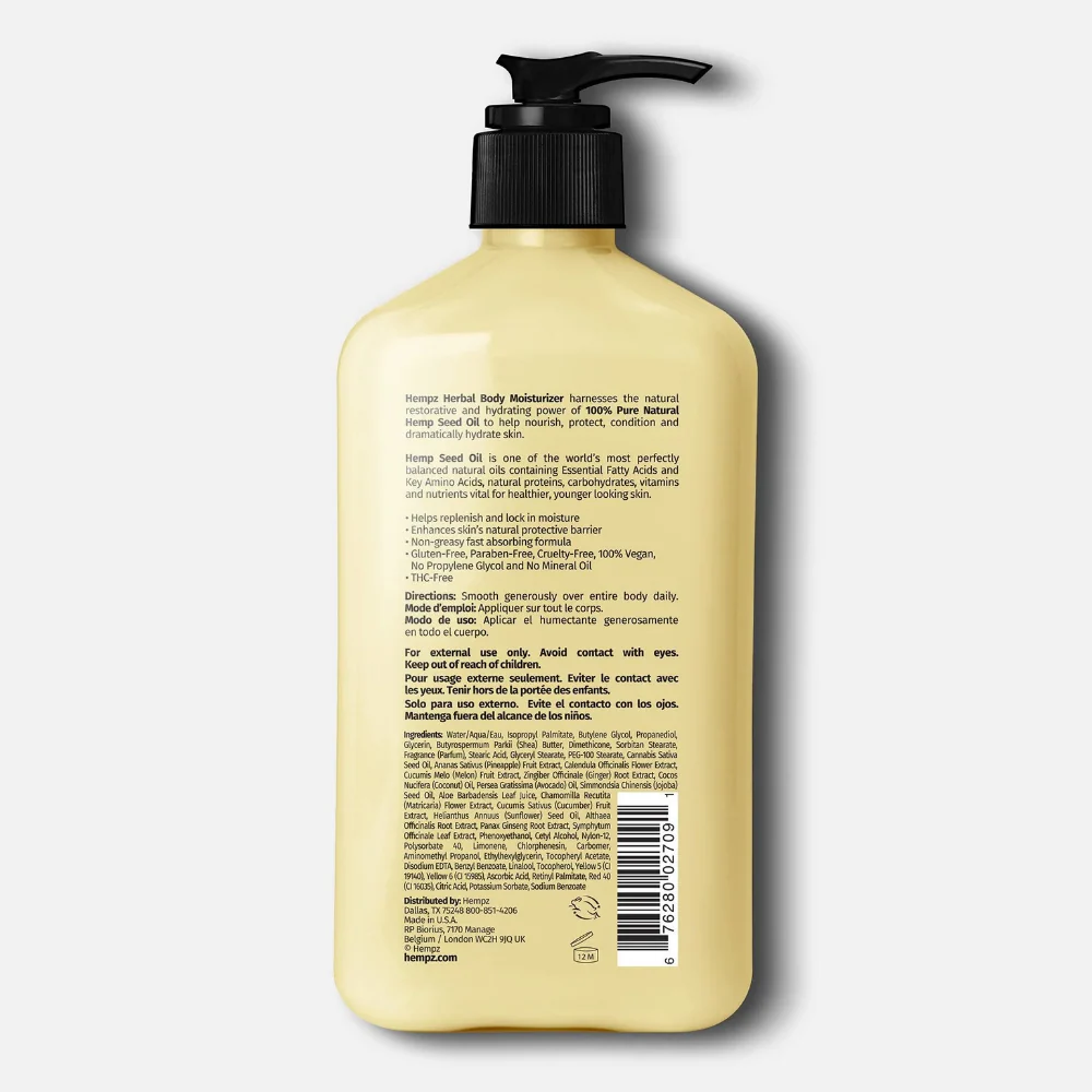 Hempz Sweet Pineapple & Honey Melon Body Moisturiser 250ml - Image 5