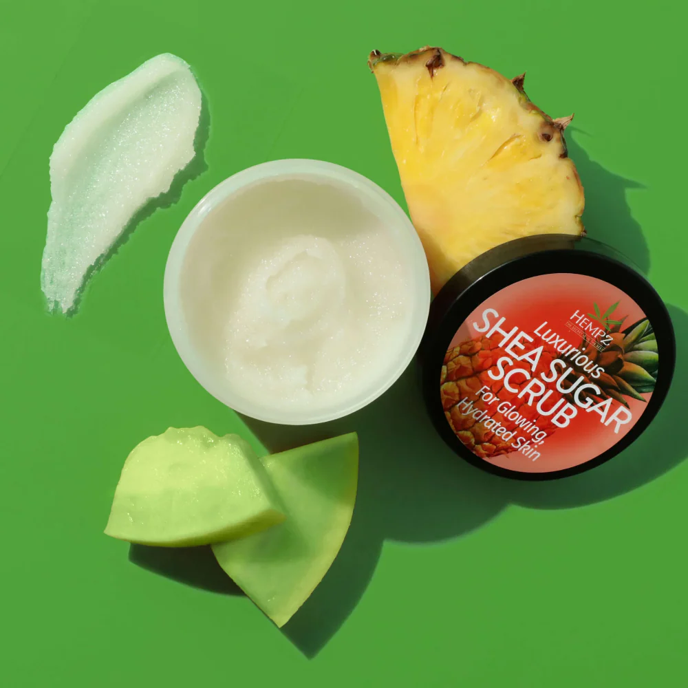 Hempz Sweet Pineapple & Honey Melon Sugar Scrub 215ml - Image 2
