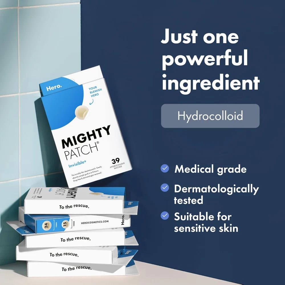 Hero Cosmetics Mighty Patch Invisible+ Pack of 24 - Image 5