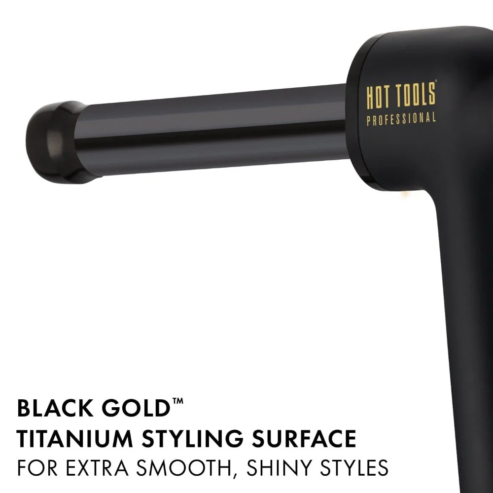 Hot Tools Black Gold 24k Curl Bar 25mm - Image 4