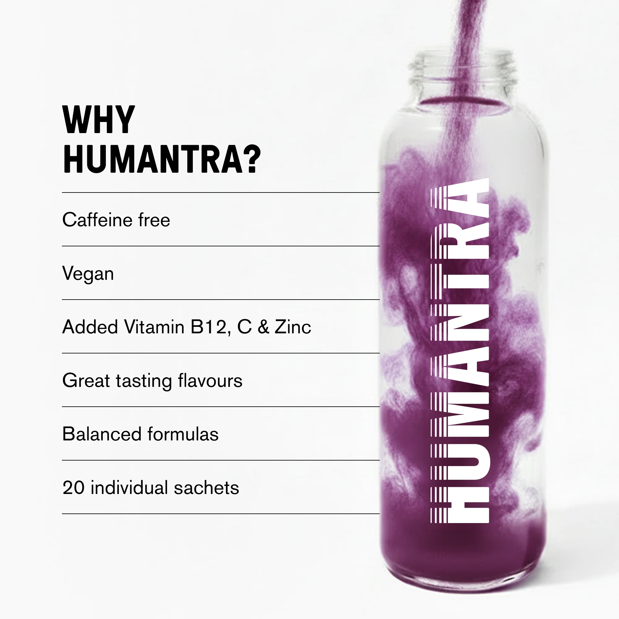Humantra Elderberry Electrolyte Powder Hydrating Supplement x20 - Image 3