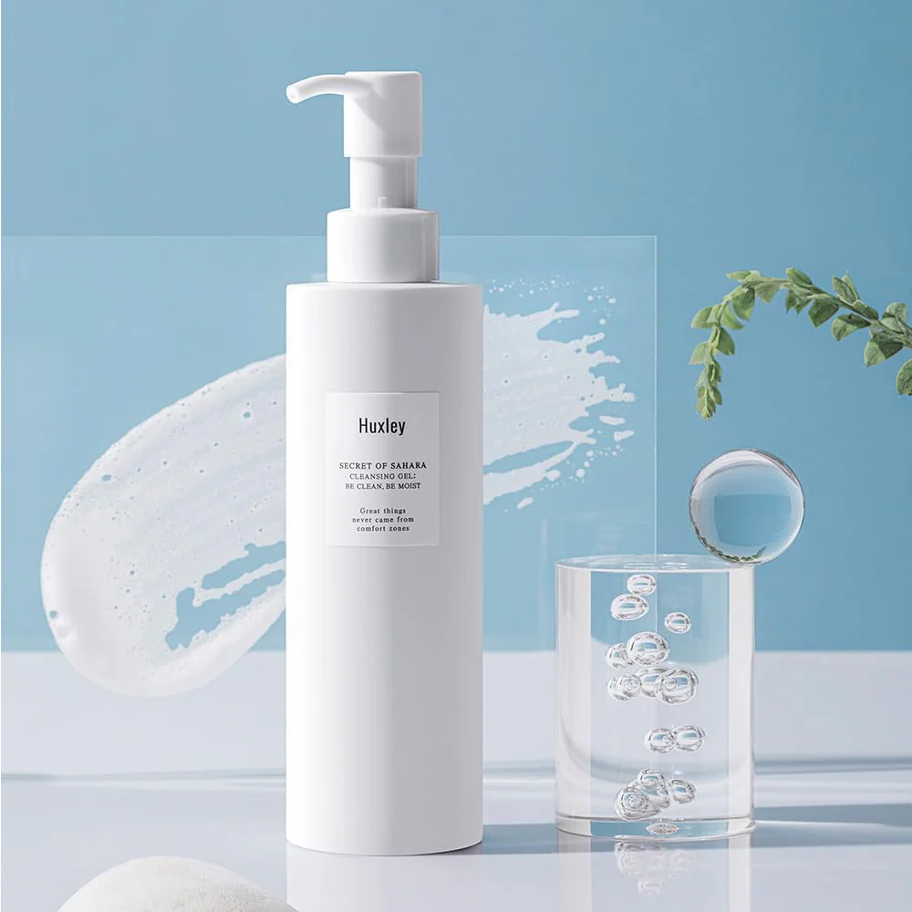 Huxley Cleansing Gel; Be Clean, Be Moist 200ml - Image 3