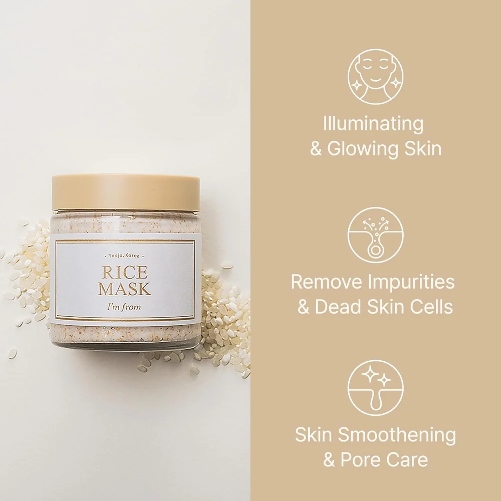 I'm From Rice Mask 110g - Image 3