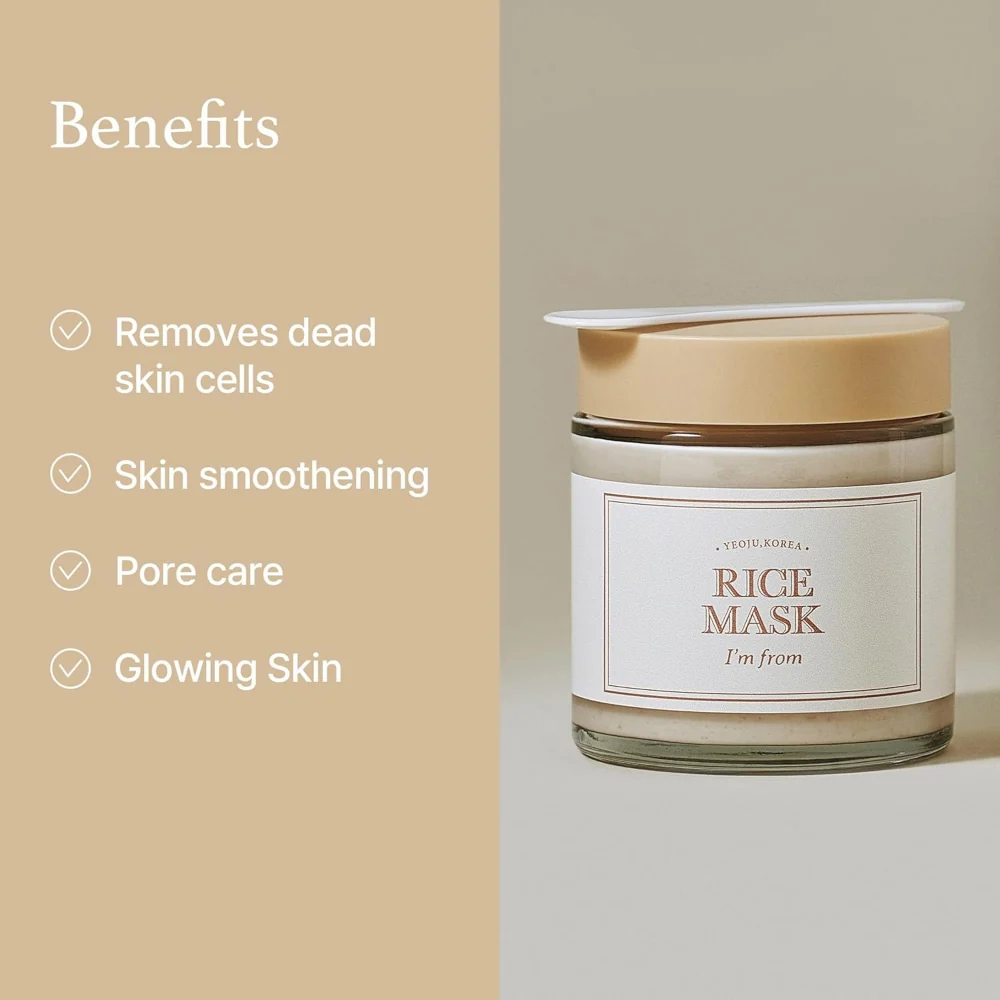 I'm From Rice Mask 110g - Image 7