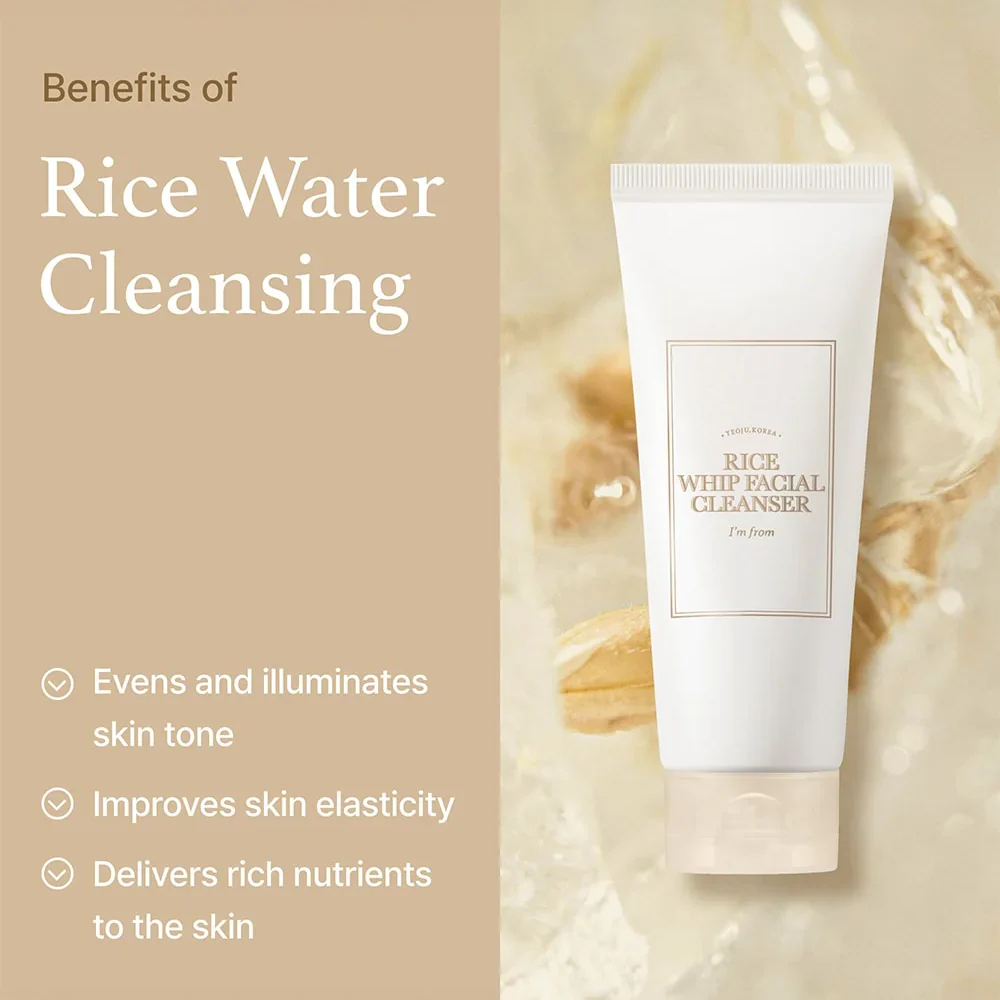 I'm from Rice Whip Facial Cleanser 150ml - Image 4